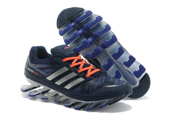 Adidas originals springblade drive men's shoes -Deep blue/silver